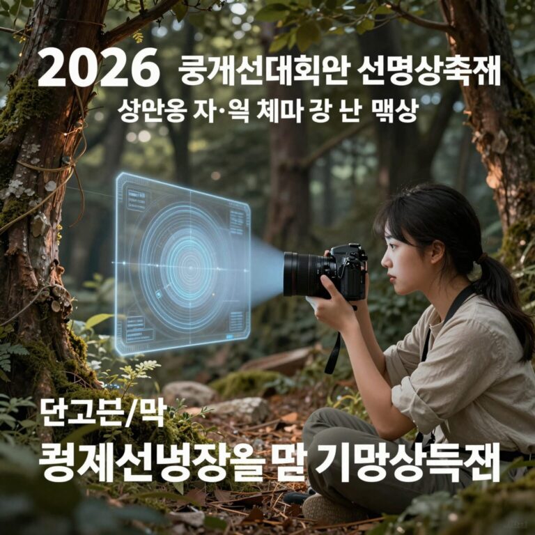 2026 국제선명상대회 및 선명상축제 공식 포스터 이미지
