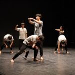 젊은 안무자 창작공연 HAL 작품 무용수들의 동작 연습 실황