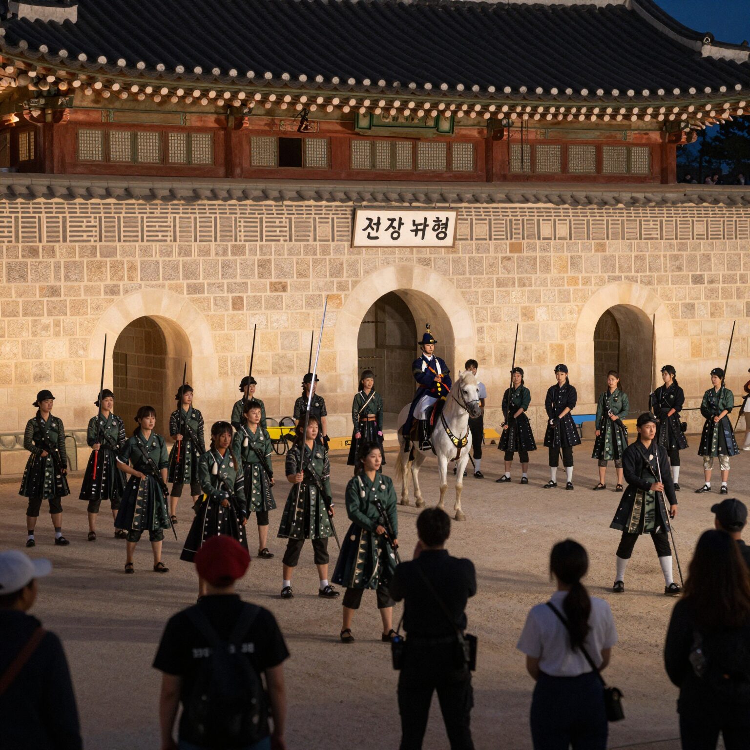 2026 강진 전라병영성 축제 성곽과 퍼레이드 모습