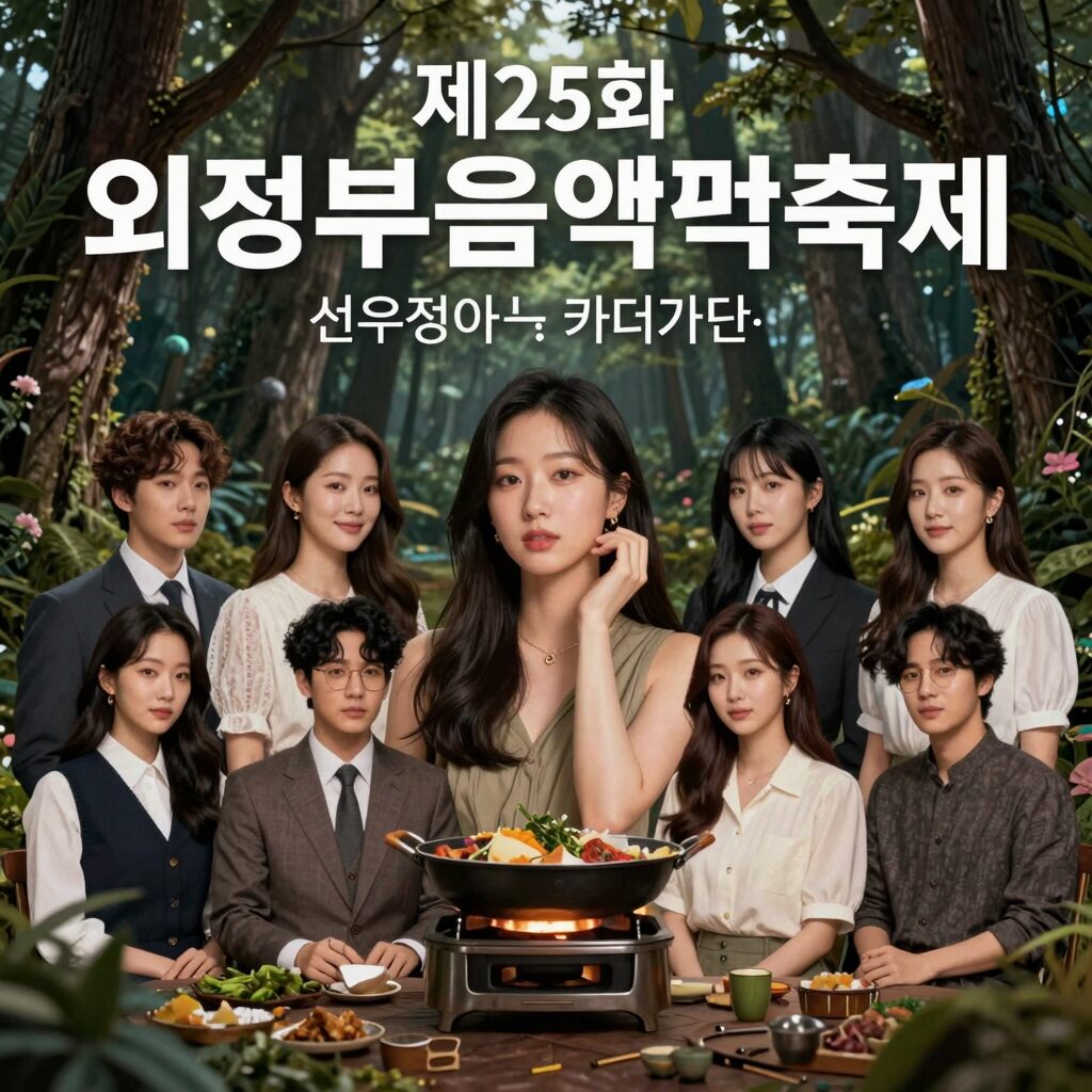 제25회 의정부음악극축제 포스터 이미지, 선우정아, 카더가든 등 아티스트와 다양한 공연 장면