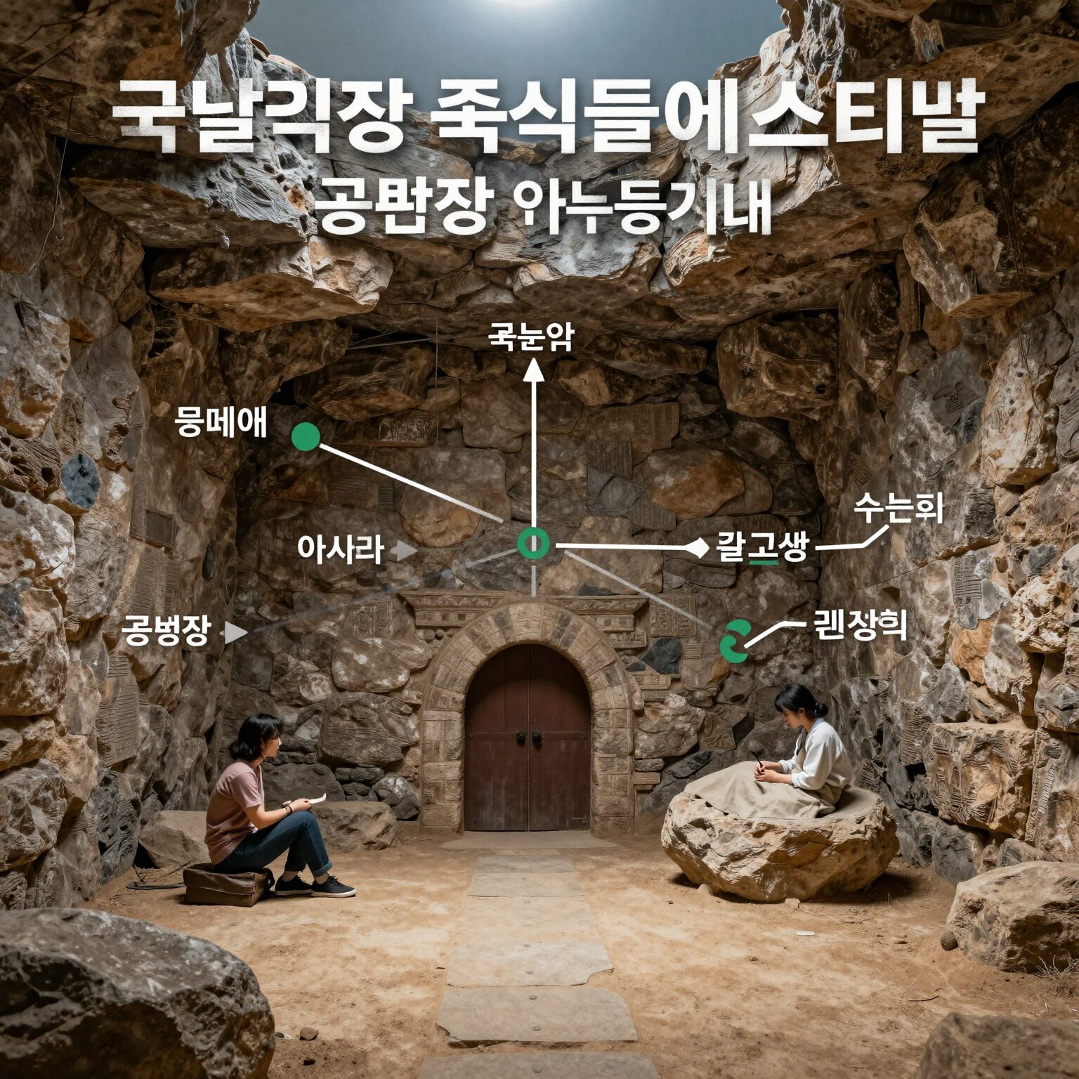 국립극장 쏙쏙들이페스티벌 공연장 위치 및 동선 안내 지도