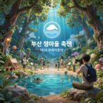 2026 포트빌리지 부산 수중마을 축제 예상 포스터와 행사장 사진