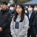 청계광장에서 열리는 강제동원 희생자 추모 행사 현장 사진