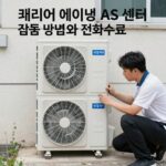캐리어 에어컨 AS센터 전화번호 신청 방법 캐리어 에어컨 AS 센터 접수 방법과 전화번호 안내 이미지