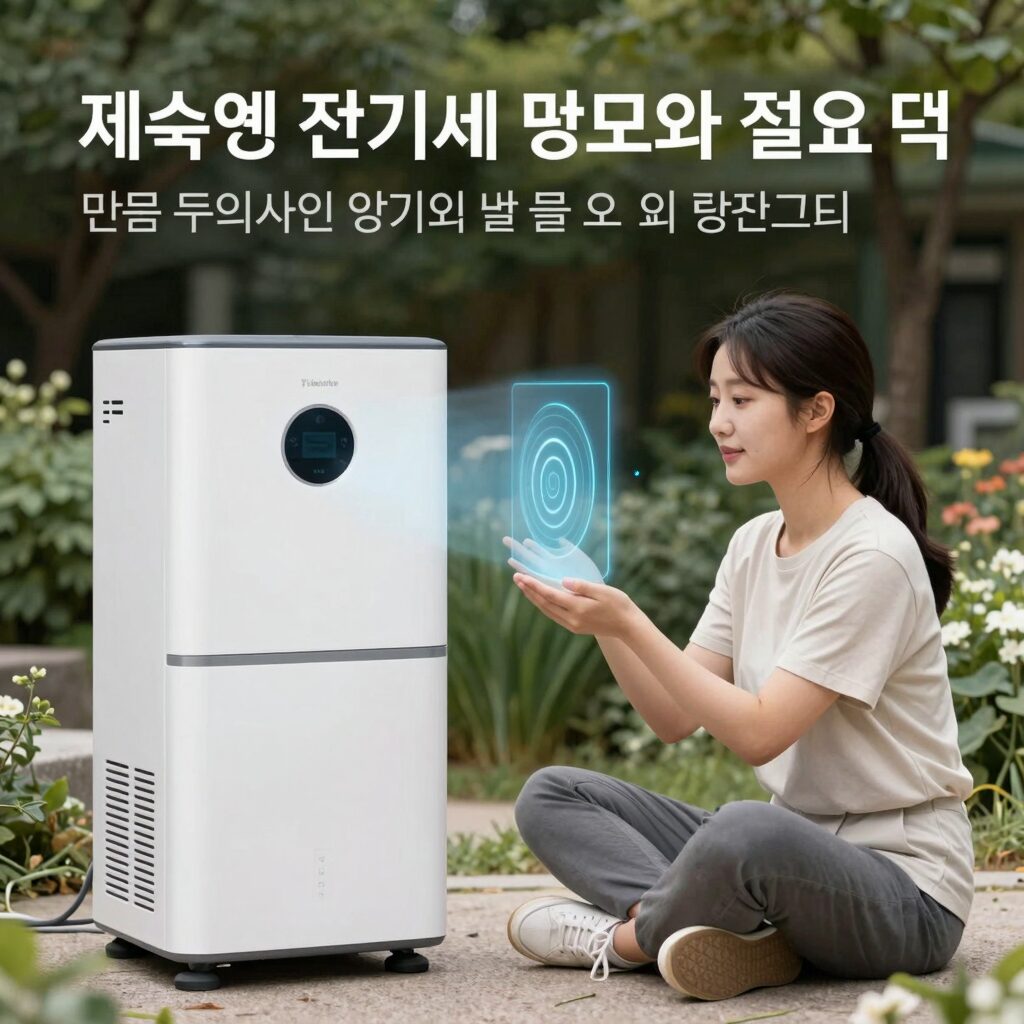 제습기 전기세 비교와 절약 팁을 담은 인포그래픽