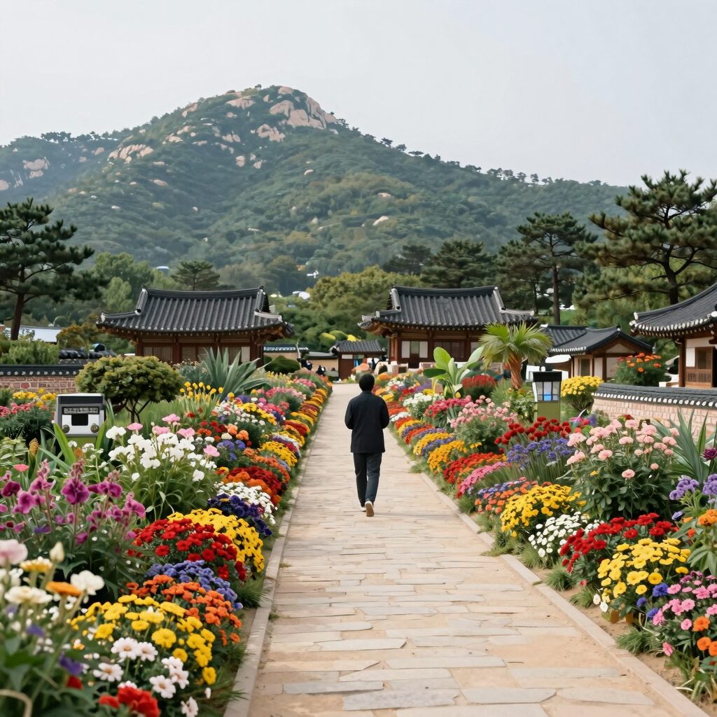 강진수국길축제의 장관, 보은산 일대 8km 수국길 풍경