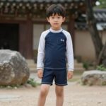 2026 여름 아동 래쉬가드 세트 실제 후기 아동 래쉬가드 세트 착용 모습