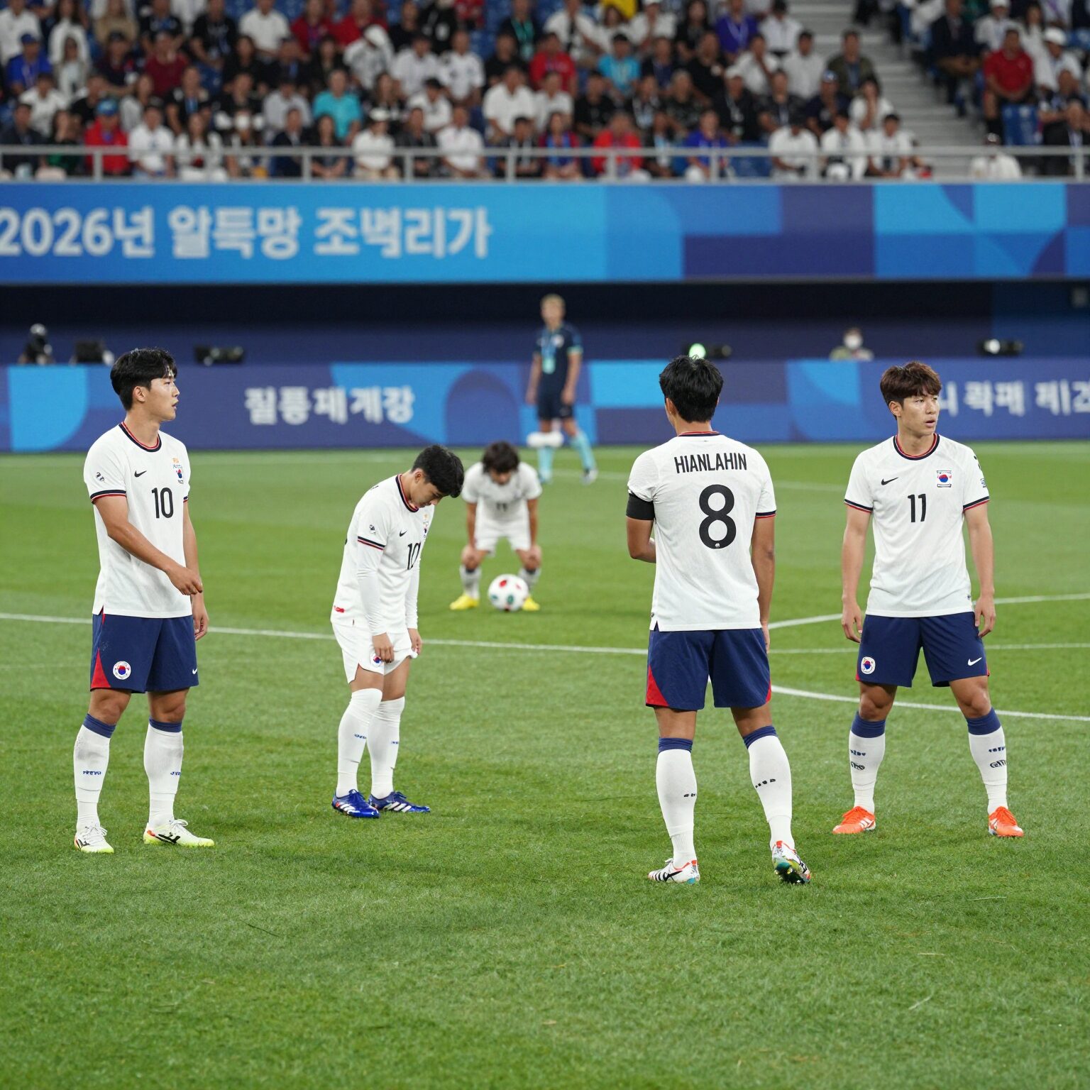 2026년 월드컵 조별리그 한국 대표팀 경기 장면
