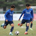 이임생 고려대 축구부 시절 훈련 모습