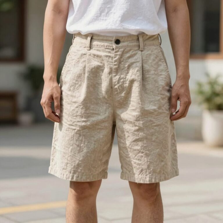 린넨 반바지 코디 예시, 여름 스타일링 팁