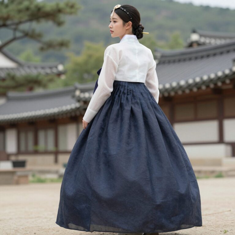 풍기인견 원피스의 시원한 촉감과 자연스러운 실루엣