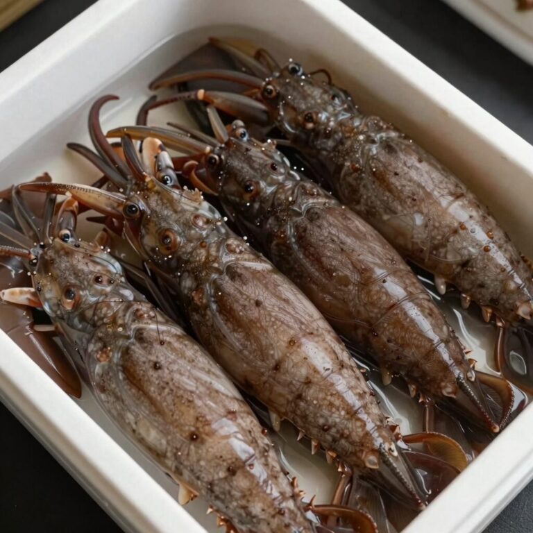 신진도 신진항에서 구입한 갓 잡힌 생물 오징어. 초코빛이 선명하고 크기가 고른 A급 오징어 박스 사진.