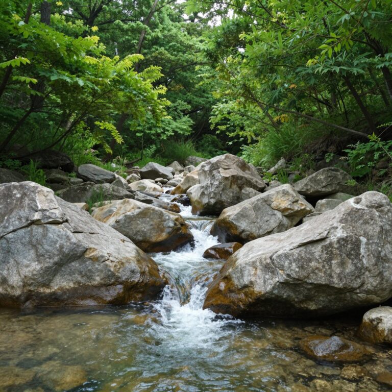 무등산 계곡 증심사계곡 여름 풍경 시원한 물과 숲