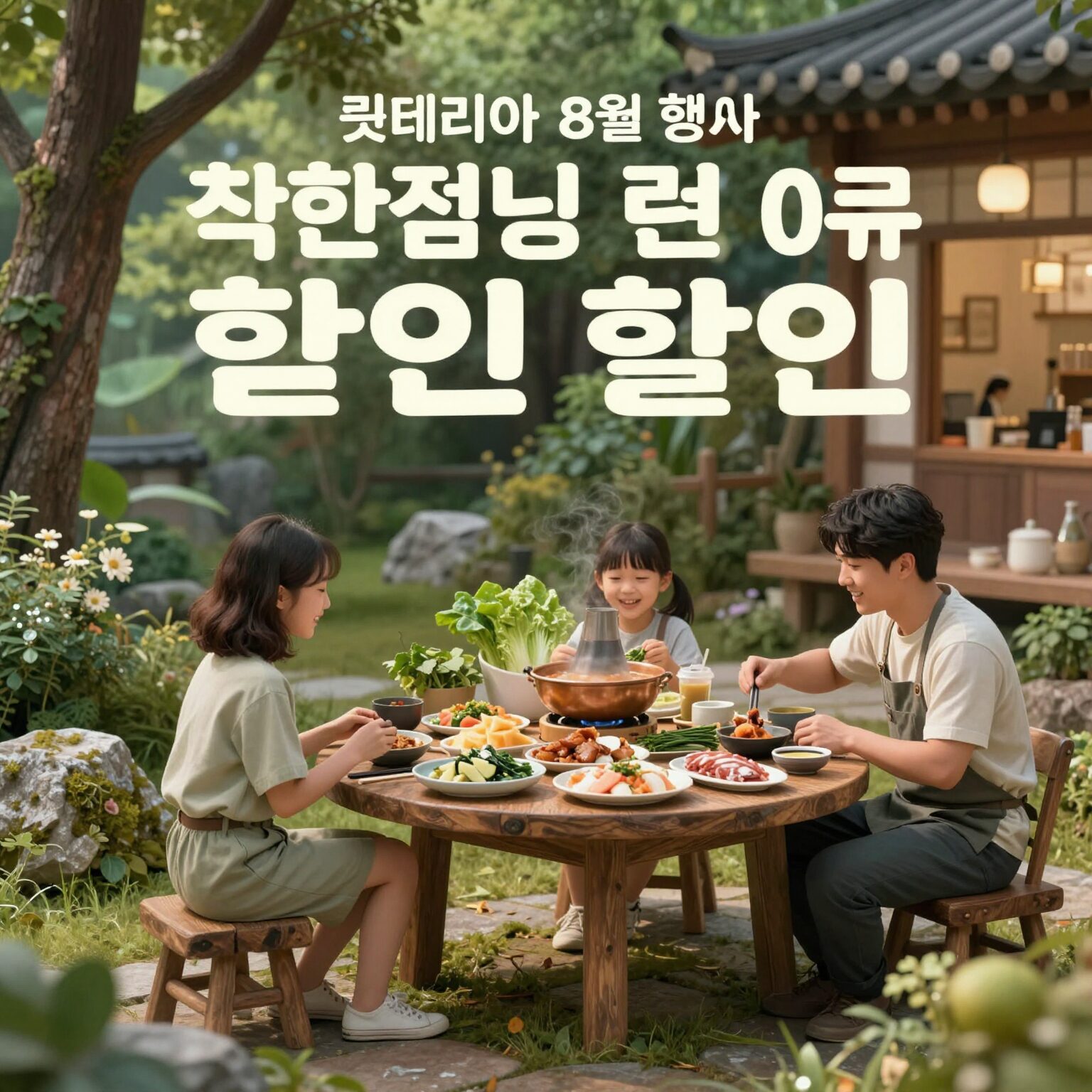 롯데리아 8월 행사 착한점심 런치 메뉴 할인 정보