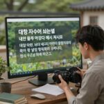대학 자소서 쓰는법 실제 팁 대학 자소서 쓰는법을 설명하는 예시 화면