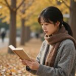 2026년 가을은 언제부터인가요 올해 가을 언제 시작될지 궁금해하는 사람의 일기예보 확인 모습과 선선한 가을 공기