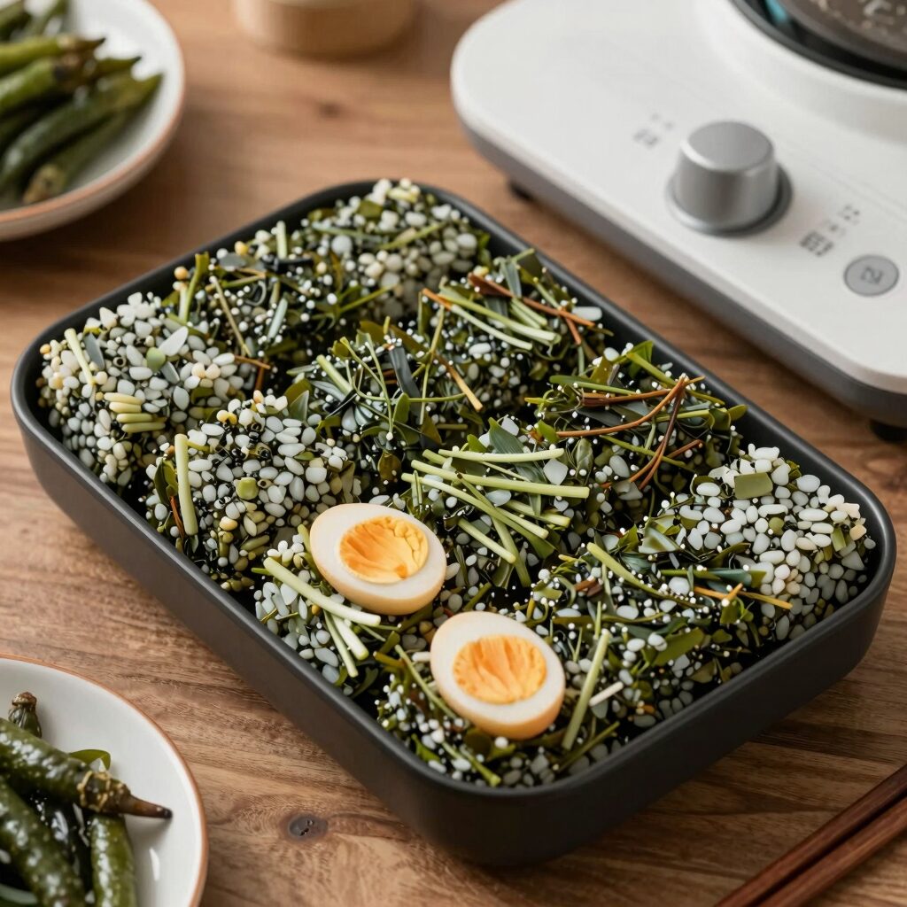 여름 김밥을 전자레인지로 촉촉하게 데우는 방법 사진