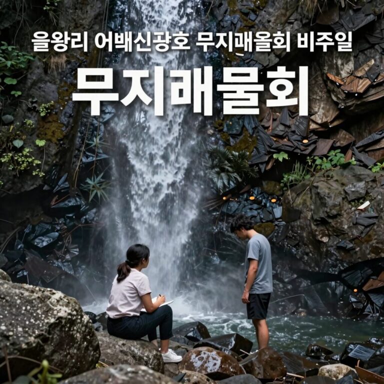 을왕리 어부신광호 무지개물회 비주얼