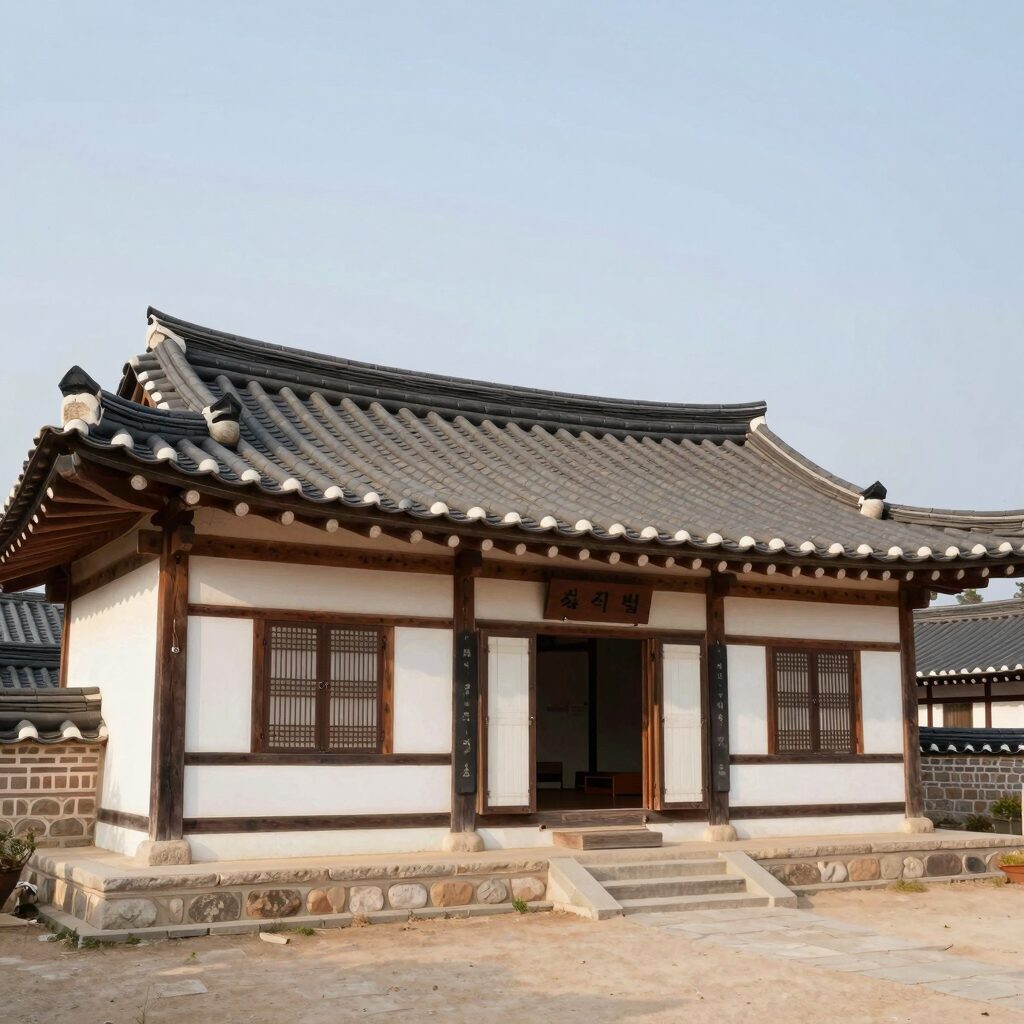 안동 올드리틀 한옥 풀빌라 외관