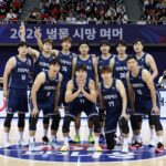 PBA 브레이커스 팀 단체 사진, 2026 시즌 홈 경기 후 포즈