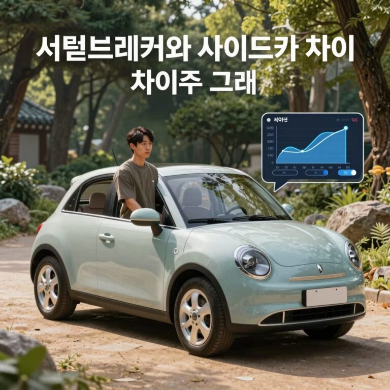 서킷브레이커와 사이드카 차이 비교 그래프와 표시