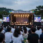 2026 대구치맥페스티벌 두류공원 야외음악당 공연장 관객 모습