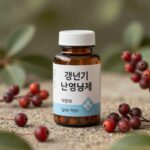 갱년기 땀 영양제 석류와 회화나무열매 조합