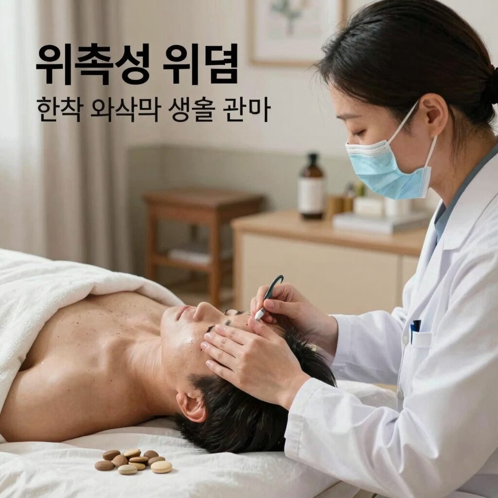 위축성 위염 치료를 위한 한약과 생활 관리 이미지