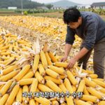 괴산 옥수수 판매 대학찰옥수수 삶는 법과 보관 팁 괴산 대학찰옥수수 수확 현장 신선한 옥수수