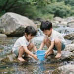 경북 계곡 펜션 아이와 가기 좋은 곳 경북 계곡 펜션에서 아이와 물놀이