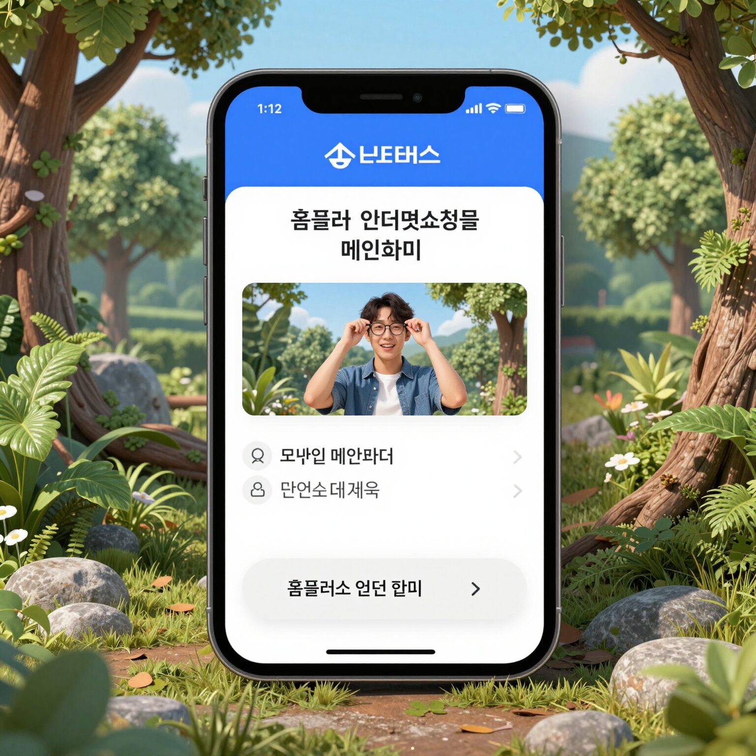 홈플러스 인터넷쇼핑몰 모바일 메인화면