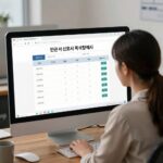 법인 부가세 신고서 작성 화면 예시