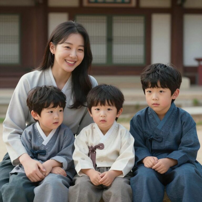 홍명보 감독 가족 사진 아내 조수미와 두 아들