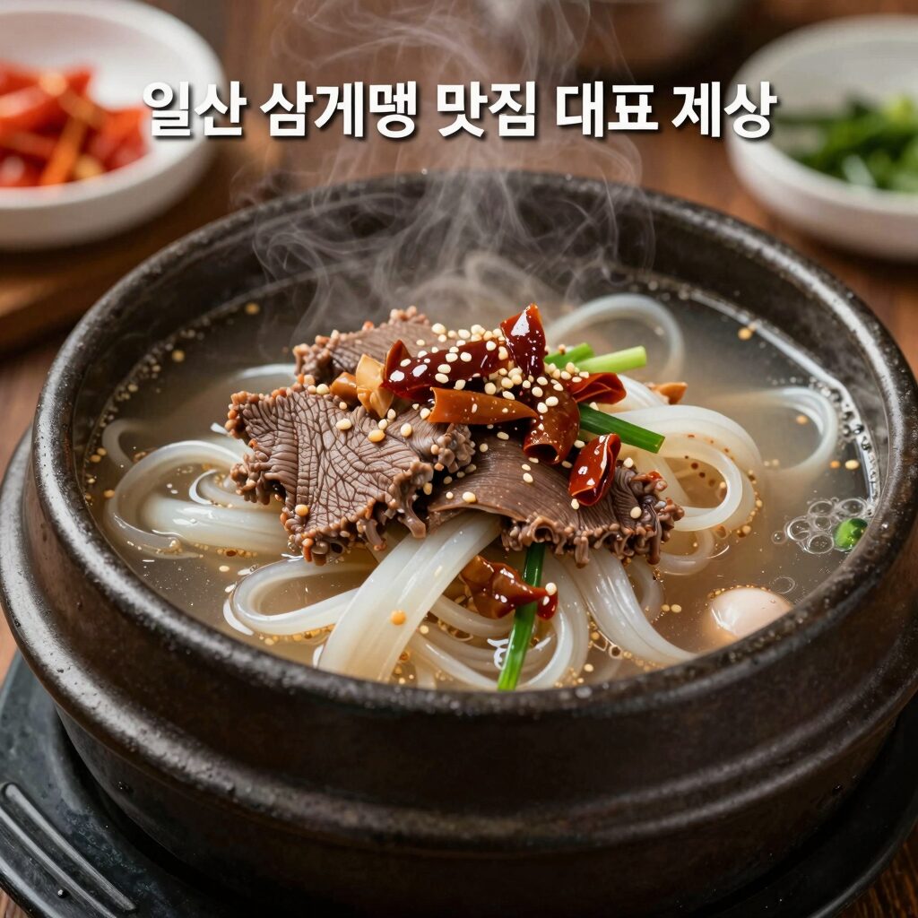 일산 삼계탕 맛집 대표 메뉴 사진