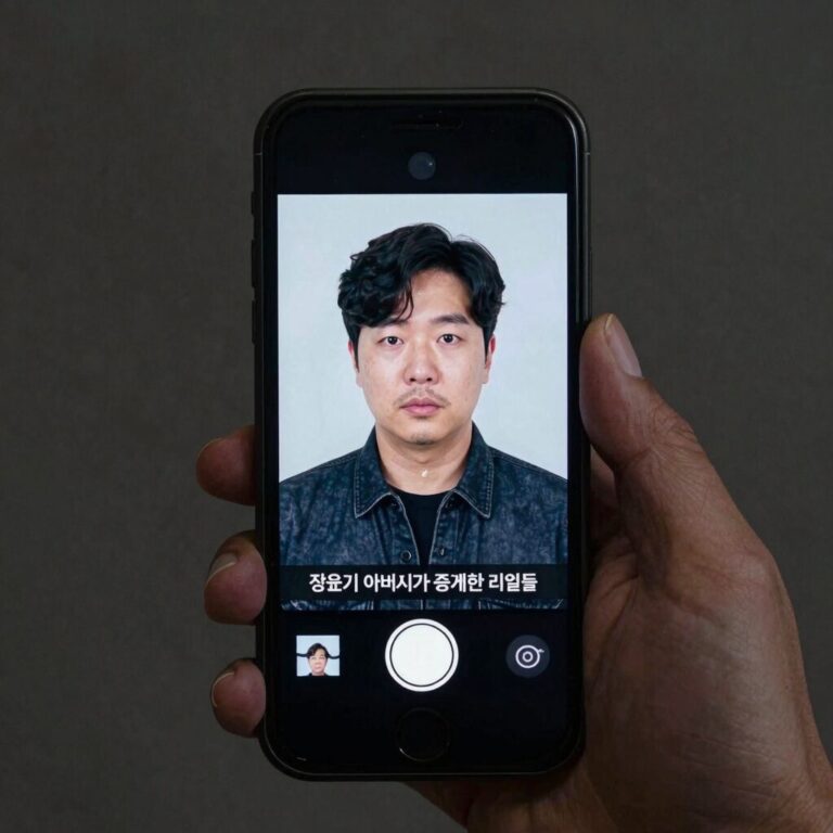 장윤기 아버지가 증거를 인멸한 리얼돌과 휴대전화 관련 사진