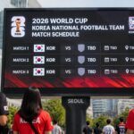 2026 월드컵 한국 대표팀 경기 일정 안내 표