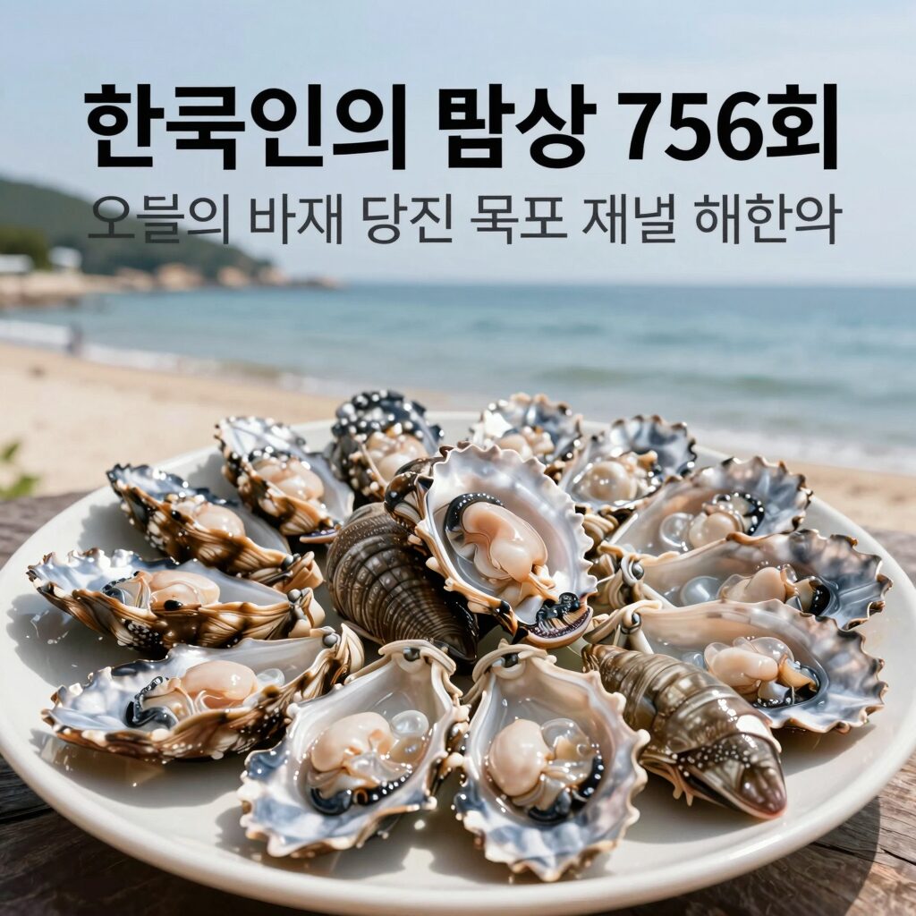 한국인의 밥상 755회 오월의 바다 당진 목포 해남 제철 해산물