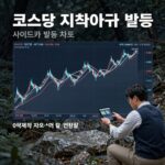코스닥 지수 급락시 사이드카 발동 차트