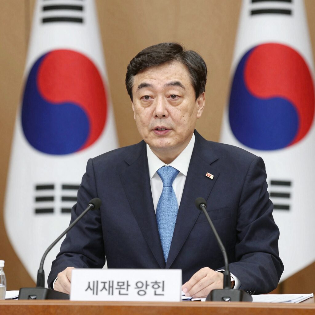 이재명 대표가 세계유산위원회 회의에서 연설하는 모습