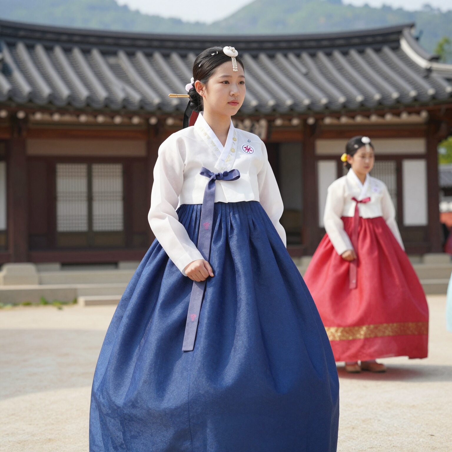 루메나 손선풍기 여름철 사용 모습