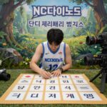 NC다이노스 단디 쎄리 벼리 캐릭터 스트라이크 빙고 게임 체험 현장