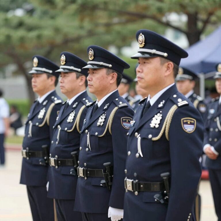 2026 police promotion ceremony with senior officers