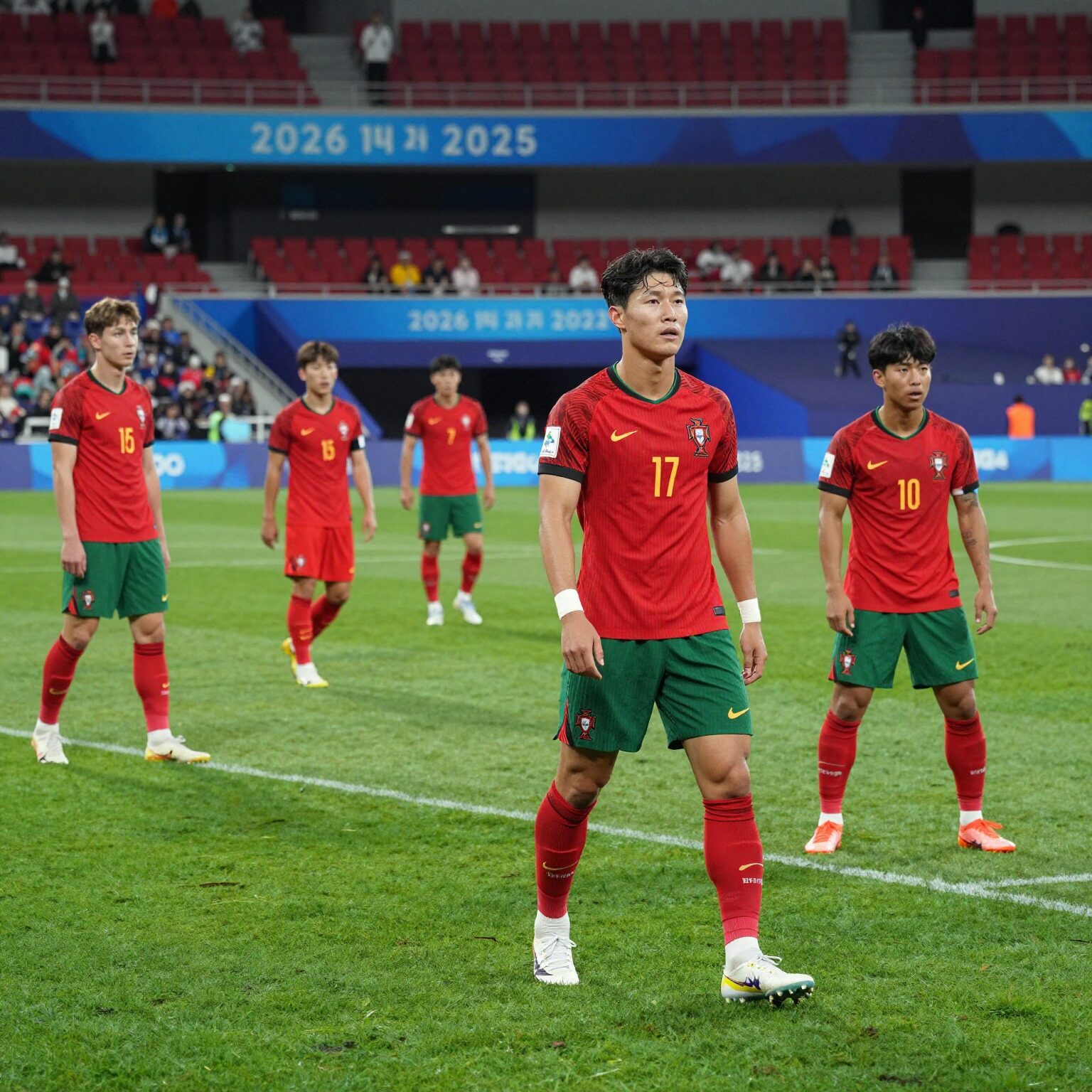 2026년 포르투갈 축구 국가대표팀의 단체 사진