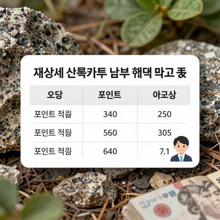재산세 신용카드 납부 혜택 비교표와 포인트 적립 방법
