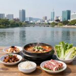서울 영등포 원조호수삼계탕 배달 음식 사진