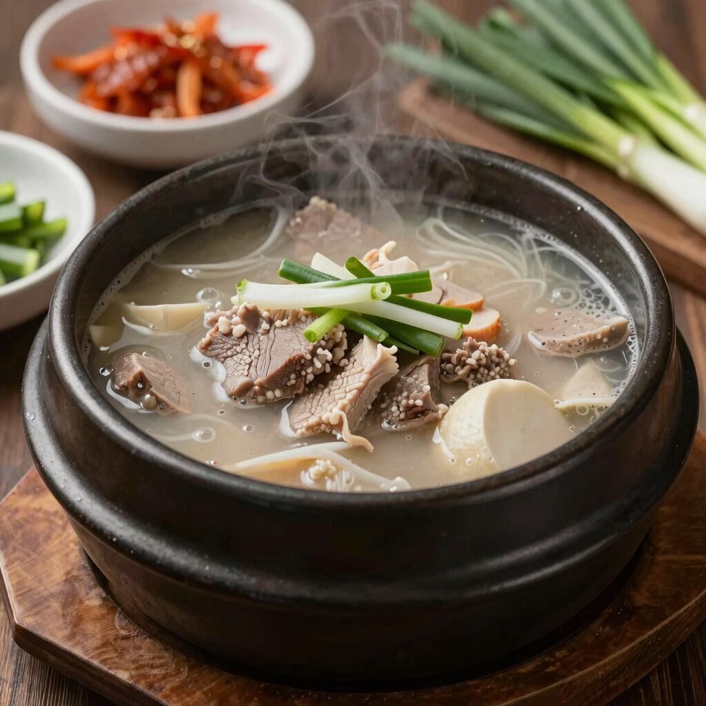 능이삼계탕과 한방누룽지삼계탕 등 다양한 삼계탕 메뉴