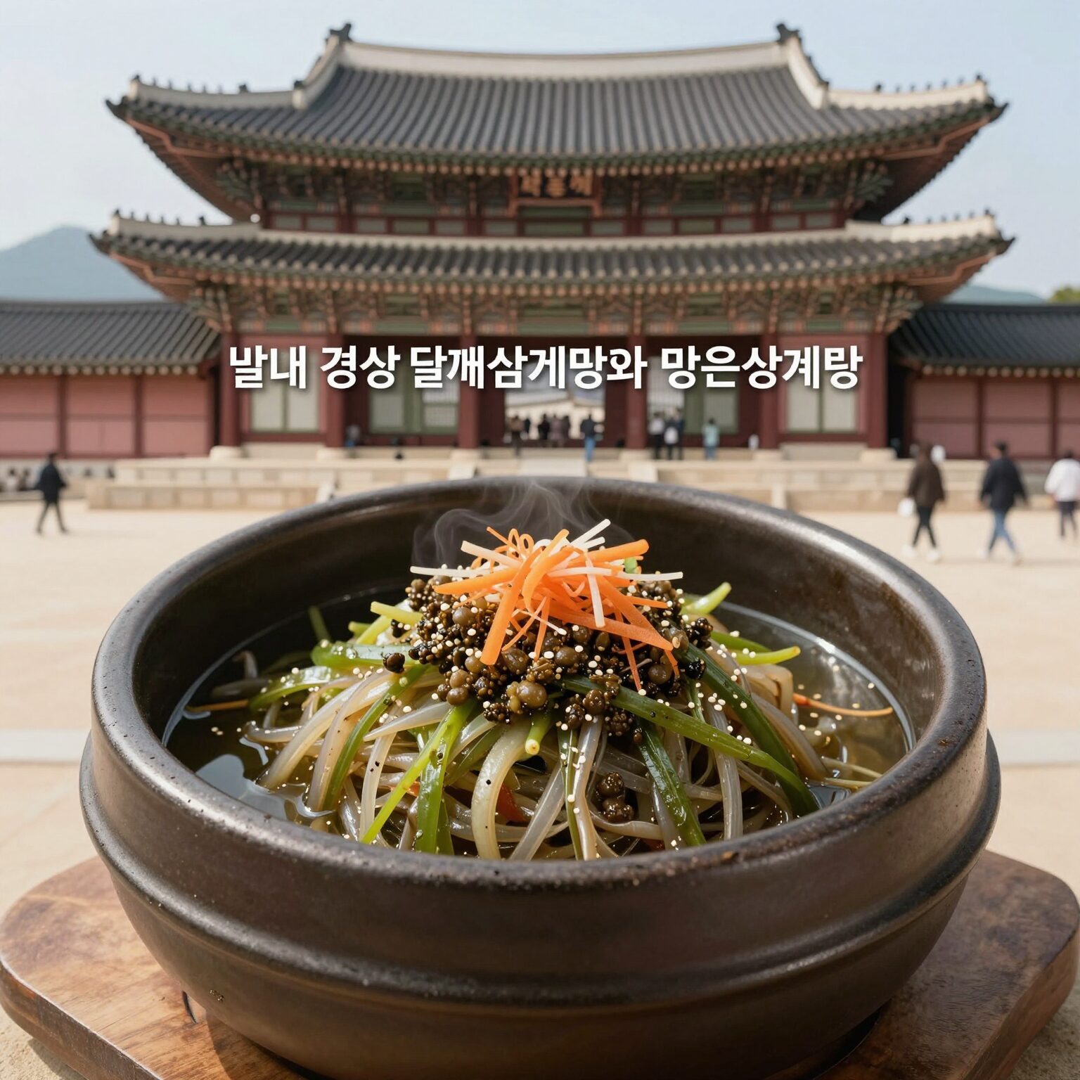 별내 경복궁삼계탕 들깨삼계탕과 맑은삼계탕 비주얼