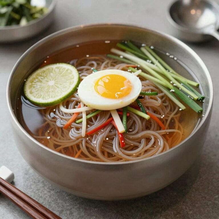 시원한 냉면 한 그릇 여름 별미 음식