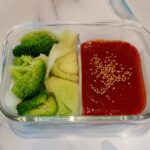 여름 도시락 메뉴 7가지 냉장고 밑반찬 꿀팁 여름 도시락 브로콜리 양배추찜 초고추장 반찬 사진