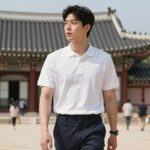 여름 서울 여행 중 민소매 나시와 반바지 스타일